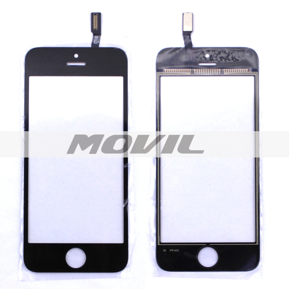 New Black Touch Screen Digitizer Panel Glass Lens for Apple iphone 5S